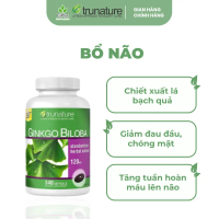 Viên Uống Cải Thiện Trí Nhớ Trunature Ginkgo Biloba 120mg
