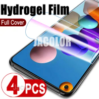 4pcs Hydrogel Film For Samsung Galaxy A71 4G 5G UW A21 A11 A21s Gel Protection Film Samsun A 71 21 11 21s 5 4 G Screen Protector