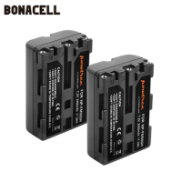 Bonacell 2400mAh NP-FM500H NP FM500H NPFM500H Camera Battery For Sony A57 A58 A65 A77 A99 A550 A560 A580 Battery L50
