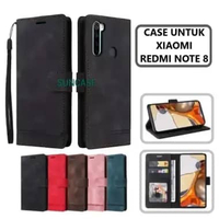 SUNCASE Redmi Note 8 cover hp model dompet multi fungsi flip case wallet leather SUNCASE GREEN