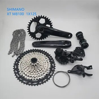 SHIMANO DEORE XT M8100 12s groupset 32T 34T 36T 170 and 175mm crank mountain bike MTB group 1x12 Speed 10-51T cassette