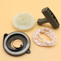 Recoil Starter Spring Pulley Grip Rope Service Kit Fit Husqvarna 353 351 350 346XP 345 340 Chainsaw Parts