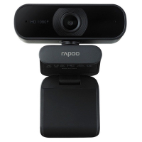 雷柏RAPOO C260 網路視訊攝影機 FHD1080P 超廣角降噪