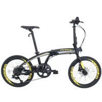 Avand Chester VIII Sepeda Lipat 20 Inci Frame Alloy Hitam Kuning