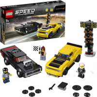 LEGO 樂高 2018 道奇·查倫傑克 SRT Dimon和 1970 道奇·充電器 R/T 75893 積木玩具 男孩 車