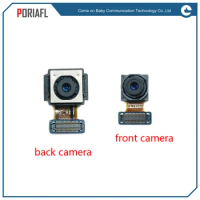 PORIAFL High quality for samsung C9 C9000 C9 PRO Camera Big Back Main Camera Back cemera with front small camera