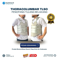 Korset Penyangga Tulang Belakang Tulang Punggung  TLSO Brace Thoraco