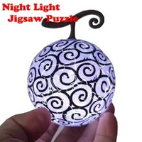 New 3d Jp One Piece Devil Fruit Stereo Night Light Ball Puzzle Anime Figure  Decoration Collection Educational Toys Birthday Gift - AliExpress