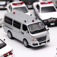 1/43 Scale Nissan Caravan E25 2012 Van Police Car Diecast Metal Alloy Car Model Static Ornament Collection Gift Toy