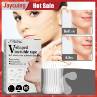 Jaysuing V-Shaped Invisible Tape Face Lift Patch To Reduce Fine Lines Lift And Firm Sculpt And Resha