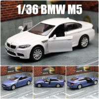 Model Kereta Die Cast, RMZ CITY, Skala 1/36, BMW M5, Diperbuat daripada Logam Aloi Die Cast, Miniatu