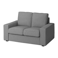 KIVIK 小雙人座沙發, tibbleby 米色/灰色, 133x85x67 公分
