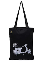 Hamlin Erico Totebag Pria Vespa Old But Not Tas Jinjing Kasual Material Drill ORIGINAL - Black