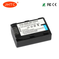 JHTC 1050mAh Battery for Sony NP-FH50 NP-FH40 NP-FH30 NP-FH60 NP-FH70For Alpha DSLR A230 A330 A380 DSC-HX1 HX200 HDR