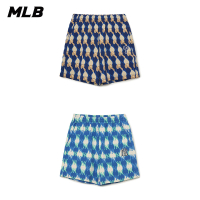 【MLB】運動休閒短褲 MONOGRAM系列 洋基/費城人隊(3ASPM0333-兩色任選)