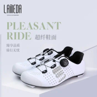 Outdoor Road Bike Riding Shoes Lightweight and Wear-resistant Mountain Bike Lock Shoes Anti Slip Carbon Fiber Lock Shoes