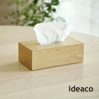 日本ideaco 橡木紋面紙盒