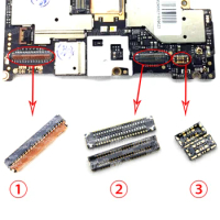 2pcs/lot LCD FPC Plug Main Board PCB Connector mainboard flex connector USB board battery plug For RedMi NOTE 4 Hongmi NOTE4