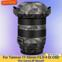 For Tamron 17-35mm F2.8-4 Di OSD for Canon EF Mount Lens Sticker Protective Skin Decal Film Protector Coat 17-35 A037