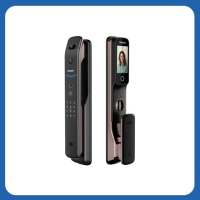 【Philips 飛利浦】709FVP人臉/貓眼 推拉式IOT智能鎖/電子鎖(指紋│卡片│密碼│鑰匙│WiFi/含安裝)