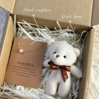 READY STOCK GIRL SET PEARL NECKLACE SET SURPRISE GIFT BIRTHDAY GIFT ANNIVERSARY GIFT GIRLFRIEND GIFT