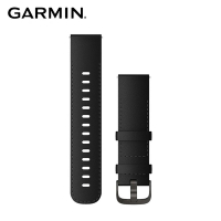 GARMIN Quick Release 22mm 光譜黑皮革錶帶