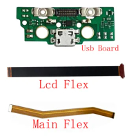 LCD Screen Mainboard Flex Cable For Lenovo Tab M8 HD 8505X TB-8505F TB-8505 8505 Usb Charger Charging Dock Plug Connector Board