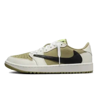 AIR JORDAN 1 RETRO LOW GOLF TRAVIS SCOTT NEUTRAL OLIVE