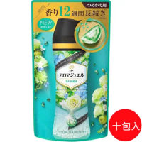 日本【P&amp;G】2021最新版 幸福寶石衣物補充包 香香豆415ml 白玫瑰香*10包