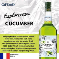 Giffard syrup mix all varian 1L france Cucumber