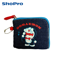 【日本正版】哆啦A夢 L型 零錢包 收納包 卡片包 小叮噹 DORAEMON - 418267
