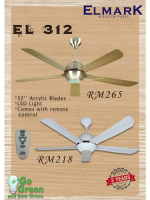 Elmark Ceiling Fan 52\ EL312 |"