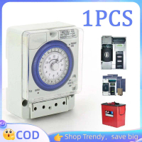 Tb388 Timer Analog 24 Jam Otomatis Timer Switch Panel Penghemat Listrik Penggerak Motor Kuarsa Ac 22