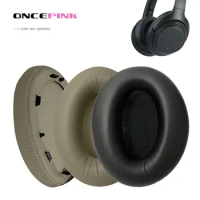 Oncepink Replacement Ear Pads for Sony WH-1000XM3 Headphone Cushion Earmuffs Ear Cover Earpads Headband Headbeam