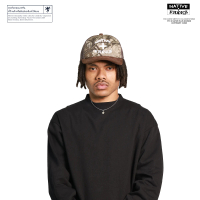 FACES THE CREATOR | FTC CAMO TRUCKER HAT x NATIVEPLUSSOUNDS | CAMO & SUEDE