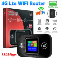 4G LTE Wireless USB Dongle WiFi Router 150Mbps Mobile Broadband Modem Stick Sim Card USB Adapter Pocket Router Network Adapte