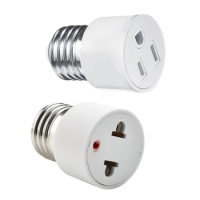 E27 Bulb Base Converter Transform Light Bulb Base for Home or Studio Universal E27 Socket Converter Lamp Holder 100-240V