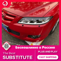 AKD Car Styling Headlights for Mazda 6 Mazda6 2003-2015 LED Headlight DRL Head Lamp Led Projector Automotive Accessories