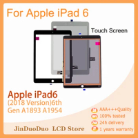 9.7"New For iPad 6 2018 Version 6th Gen A1893 A1954 Touch Screen Digitizer Assembly For iPad 6 2018 9.7 Screen Touch Replacement