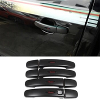 ABS Black Car Door Outer Handle Decorative Shell Protective Cover Decorative Sticker For Ford Ranger T6 T7 T8 Auto Parts
