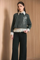 STUDIO TUI - BRIEL SHIRT IN BLACK All Size