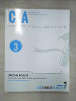 【書寶二手書T7／進修考試_E9C】CIA Exam Review Course and Study Guide Part 3_Fast Forward Academy