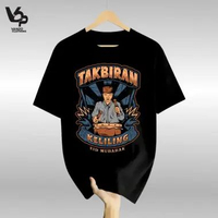 Vando Clothing Kaos Takbir Keliling Tshirt Unisex Premium Adem Nyaman Dipakai M