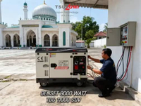 Genset 10 KVA Silent Diesel 8000 Watt Dual Voltage Tsuzumi TDG 11000 SDV Japan Technology