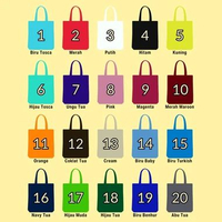 Tas Spunbond Belanja Box Polos 75 GSM Totebag Goodie Bag Hajatan Nasi Kotak Syukuran Wedding 20x20 c