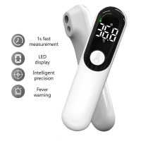 Termometer Inframerah Tanpa Sentuhan USB Rechargeable EWQ811 dengan Alarm Demam untuk Dewasa dan Bay