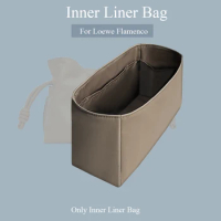 Purse Organizer Insert for Loewe Flamenco Bag Leather Bag Insert Lightweight Waterproof Storage Inner Liner Bag Insert