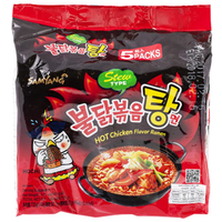 ราเมงกึ่งสำเร็จรูป รสสตูไก่เผ็ด Samyang 145 กรัม x 5 ซอง