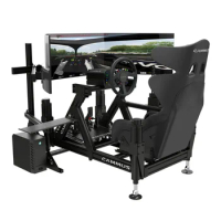 Car Driving Racing Simulator Cockpit Gaming Chair Dynamic Motion Sim Racing Cockpit