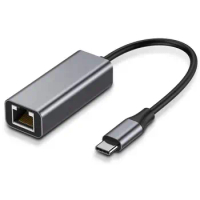 3.0 to 2.5G Ethernet Adapter Network Card RTL8156B 2500/1000/100Mbps USB 3.1 Gigabit RJ45 LAN Contro